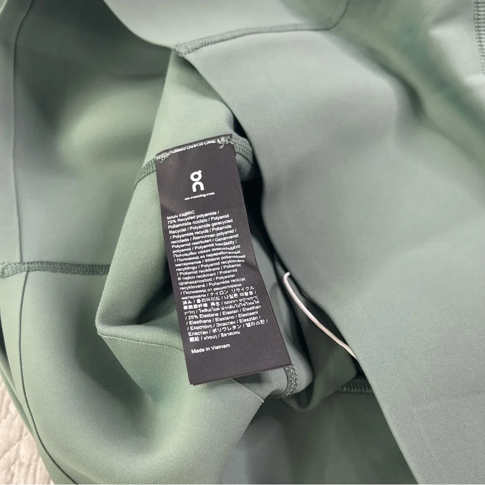 On Cloud Run On Clouds Women’s Movement Tights Long Size XL Ivy - Picture 13 of 16